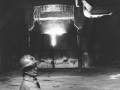 Altoforno dell'acciaieria Italsider, Taranto, 1980
