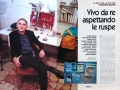Vivo da re aspettando le ruspe. La mia casa, la mia vita: Valentino Zeichen, “Amica”, n. 8, 21 febbraio 1994