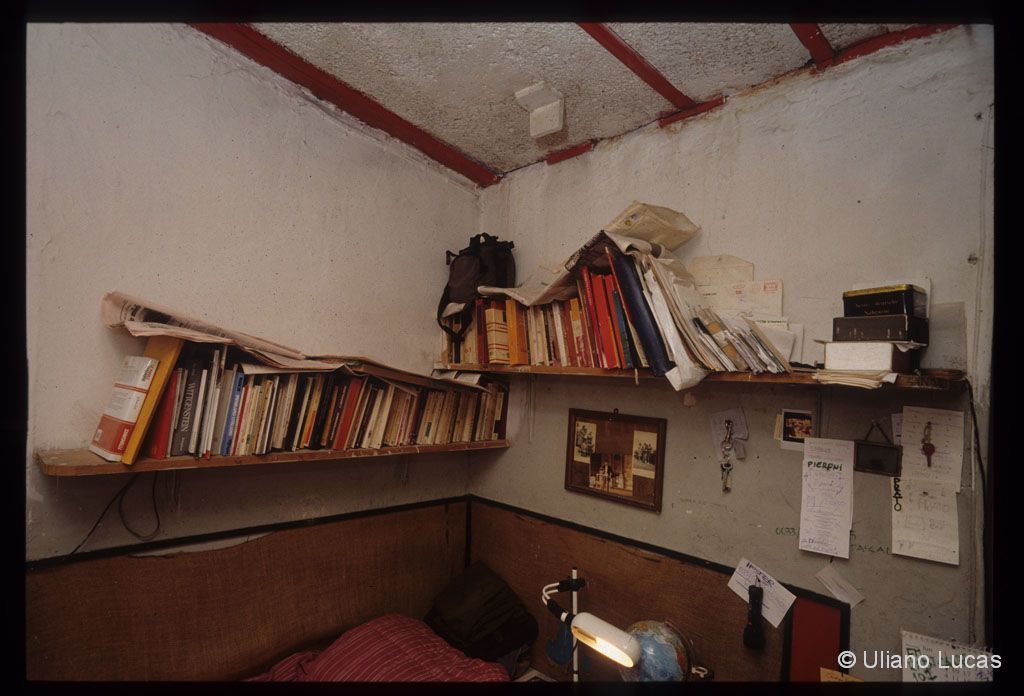 At Valentino Zeichen's home, Rome, 1991