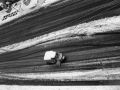 Via Minghetti sotto la neve, Milano, 1995 c.