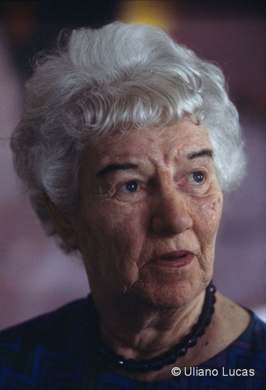 La collezionista Peggy Guggenheim, Venezia, 1977 c.