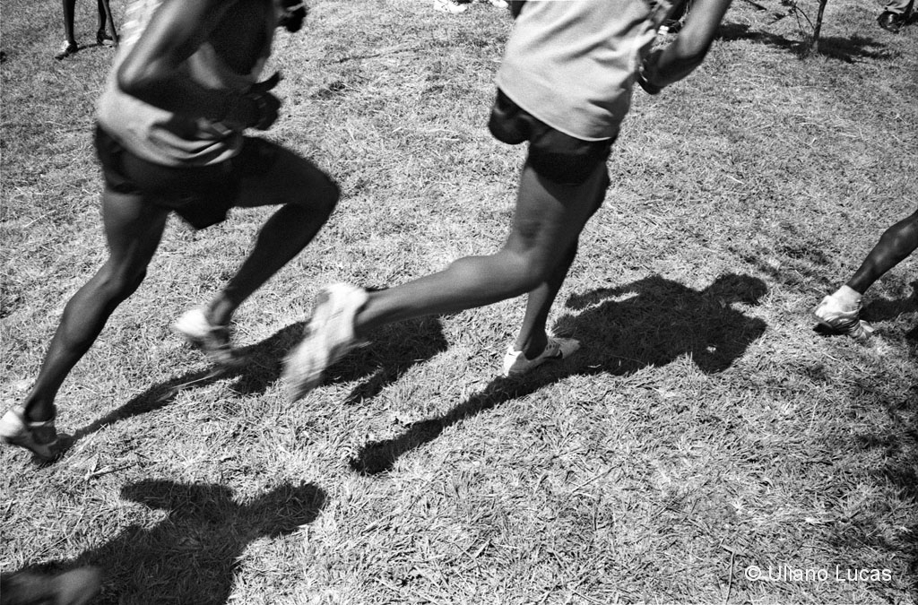 Durante la 22° edizione della mezza maratona Discovery, Eldoret (Kenya), 2013