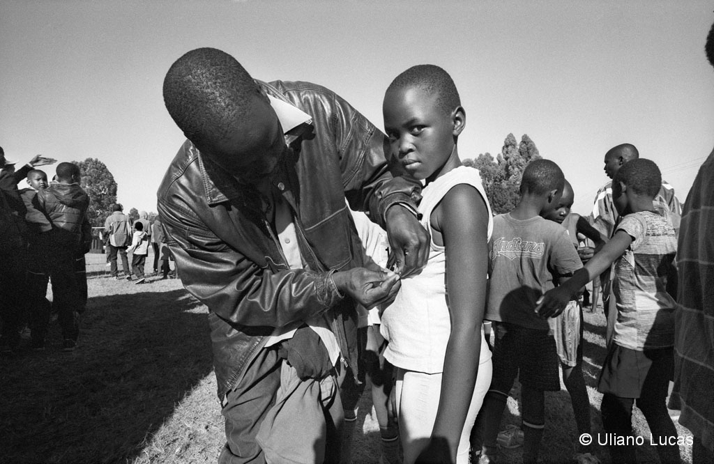 Durante le gare nel campo sportivo, Eldoret (Kenya), 2015