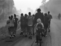 Atleti si allenano per la maratona nella zona delle Nandi Hills, Kenya, gennaio 2013