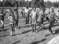 In attesa del "via", prima della corsa al campo sportivo, Eldoret, Kenya, 2014