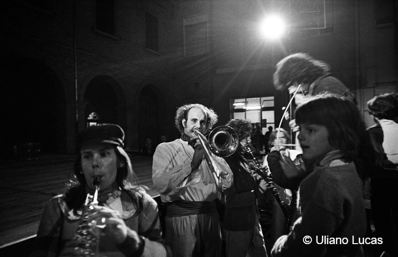 Festival del teatro in piazza di Santarcangelo di Romagna, luglio 1980