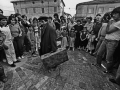 Festival del teatro in piazza di Santarcangelo di Romagna, Santarcangelo (Rimini), luglio 1980
