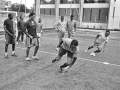 Allenamenti della squadra del centro Fenoglio nel campo sportivo della parrocchia di San Giuseppe Artigiano, Settimo, 2017