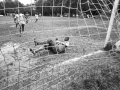 Partita di calcio nel campo sportivo Regaldi di via Monteverdi, Torino, 2017